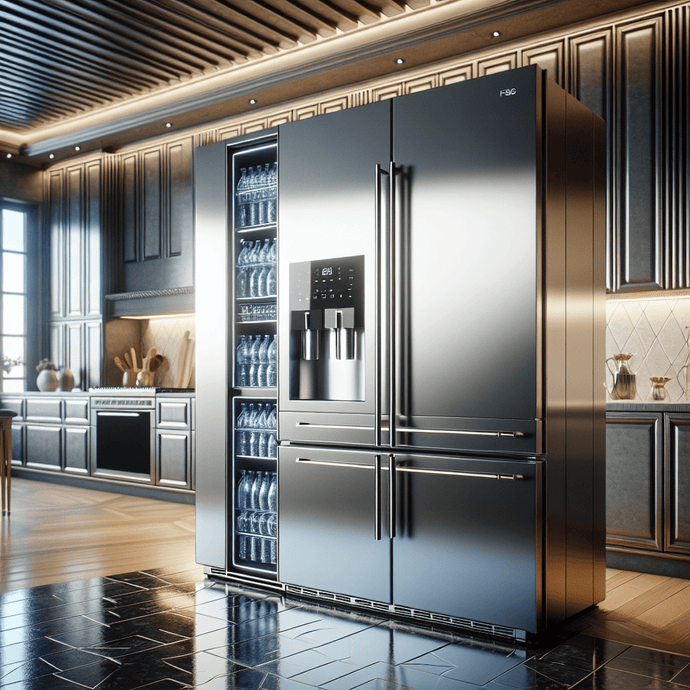 Refrigerators with ice and water dispensers: a luxury at home