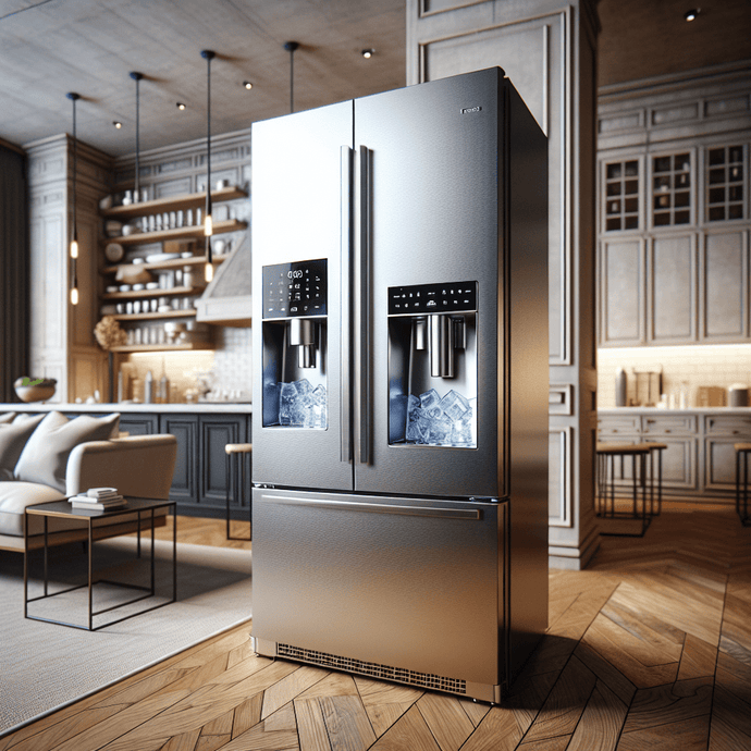 Refrigerators with ice and water dispensers: a luxury at home
