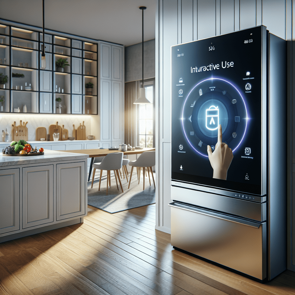 Refrigerators with interactive screens for intuitive use - BonPrix Électroménagers