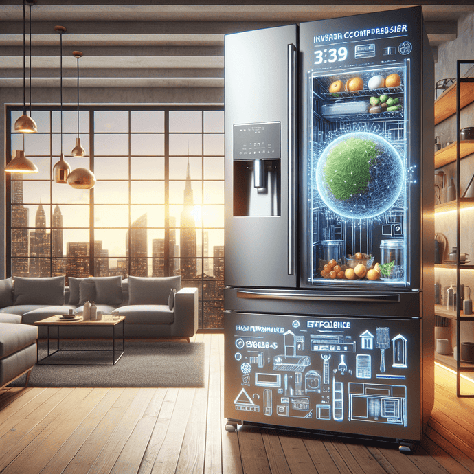 Refrigerators with inverter compressors: more performance and efficiency