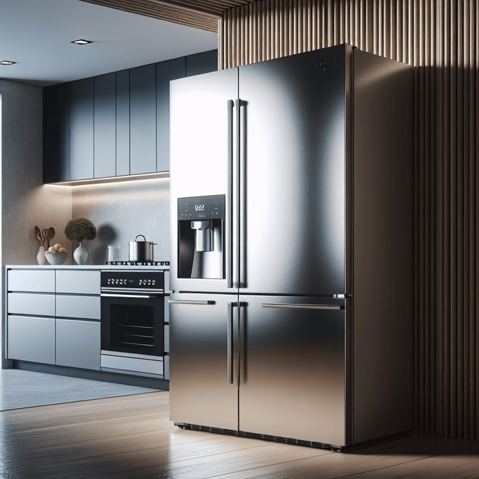 Refrigerators with large freezer compartments
