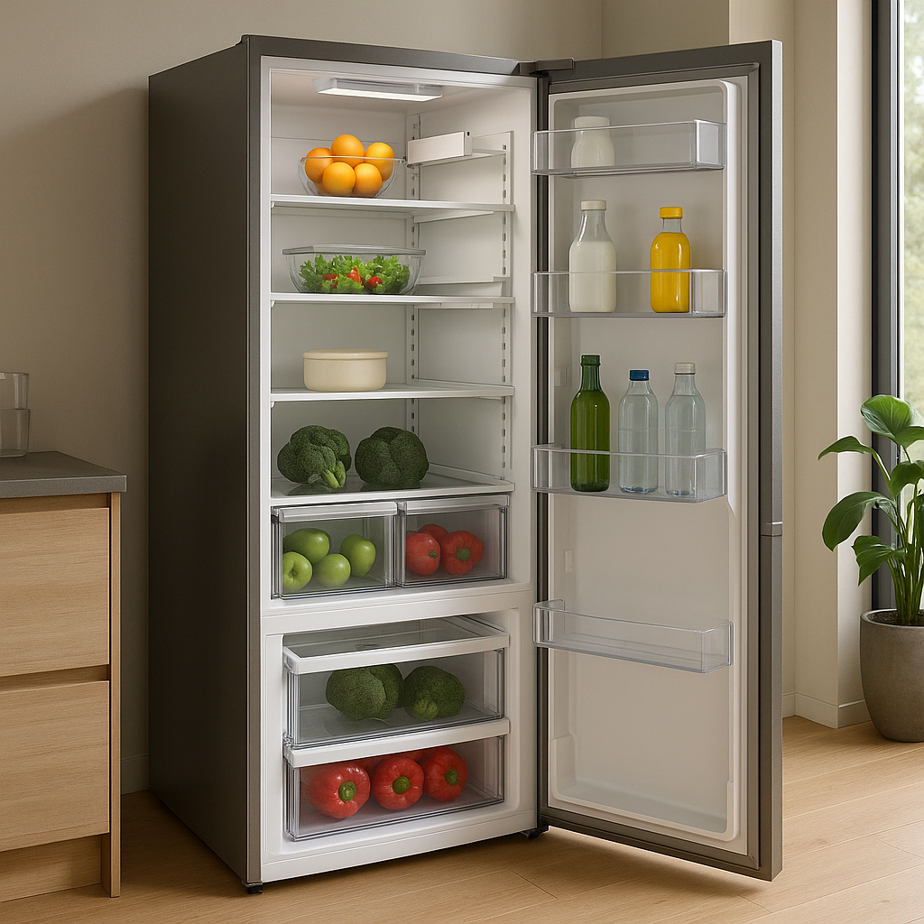 Refrigerators with Modular Shelves: Maximum Flexibility