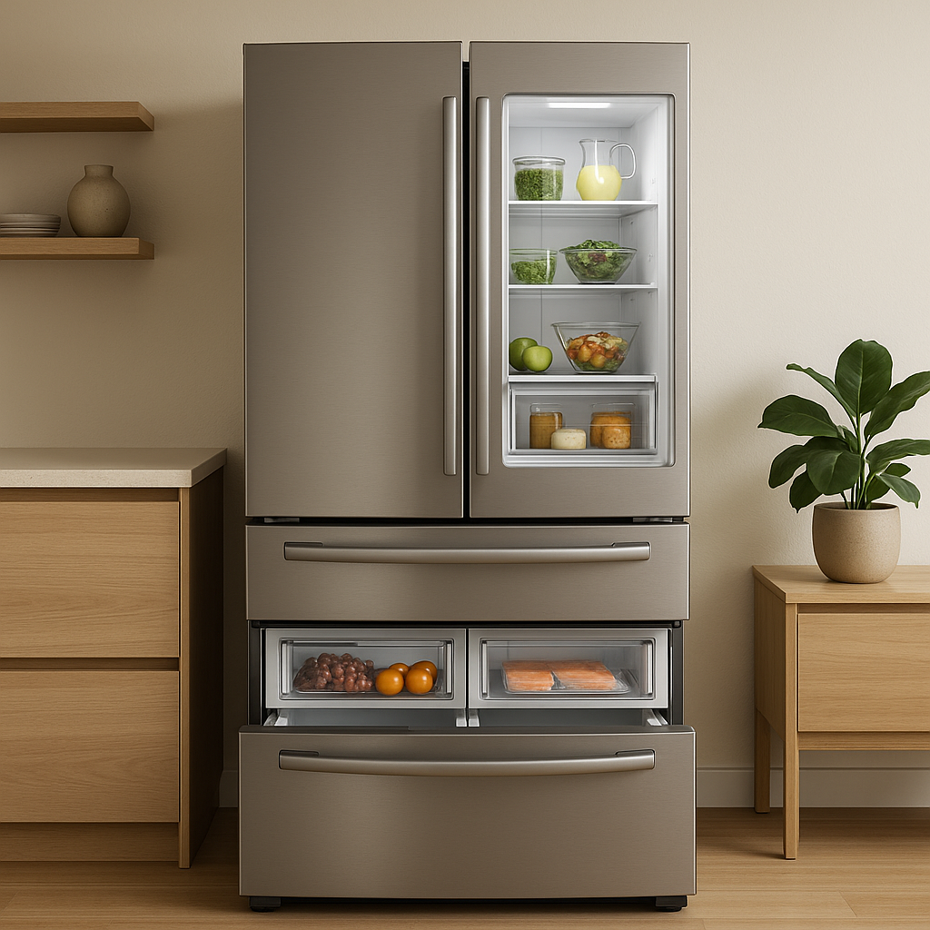 Refrigerators with modular storage zones: for a customizable layout