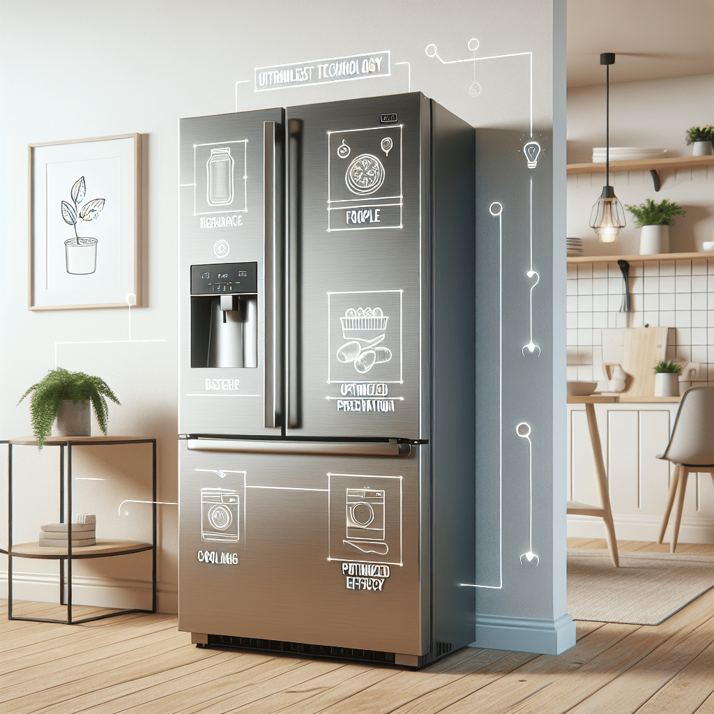 Refrigerators with optimized cooling systems for better food preservation - BonPrix Électroménagers