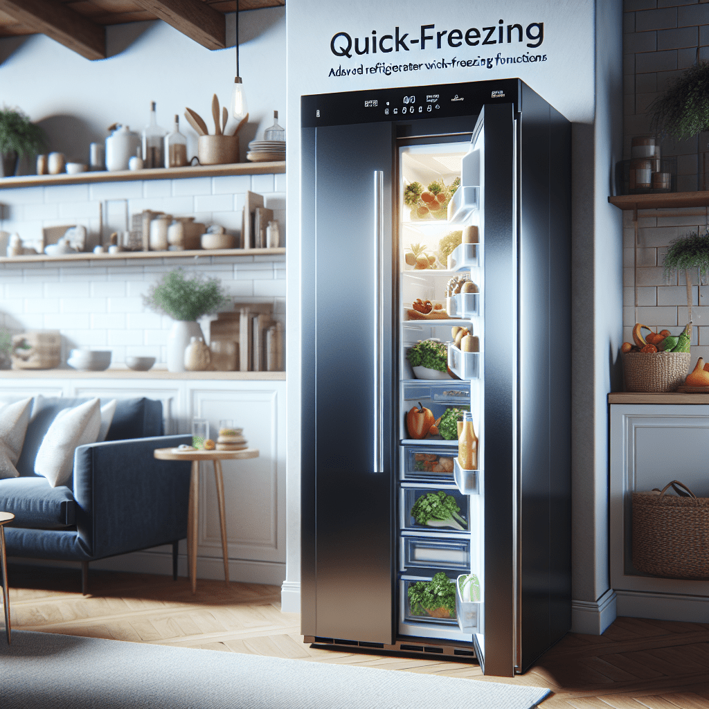 Refrigerators with Quick-Freezing Functions for Preserving Your Food - BonPrix Électroménagers