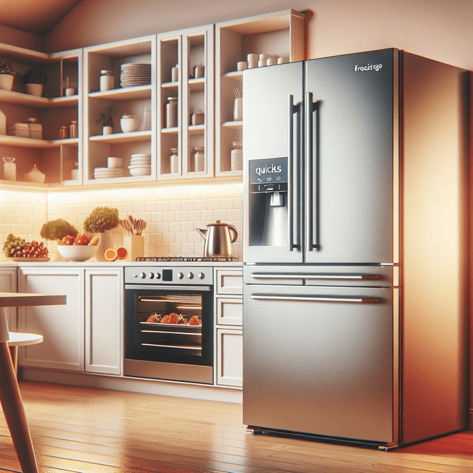 Refrigerators with quick freezing zones for better food management