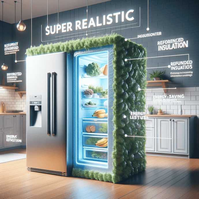 Refrigerators with reinforced insulation for energy savings