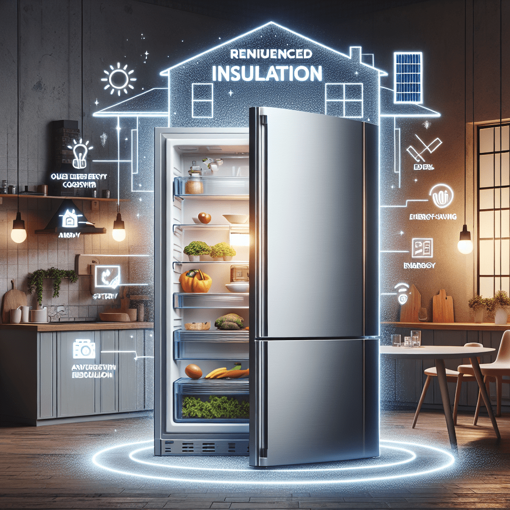 Refrigerators with reinforced insulation for energy savings