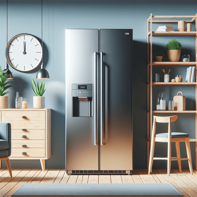 Refrigerators with reversible doors for more flexibility