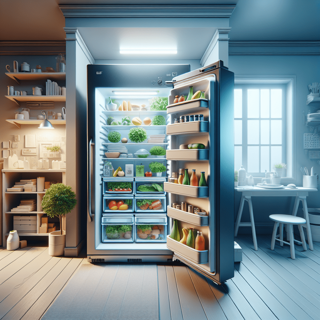 Refrigerators with separate freezer compartments for better storage - BonPrix Électroménagers