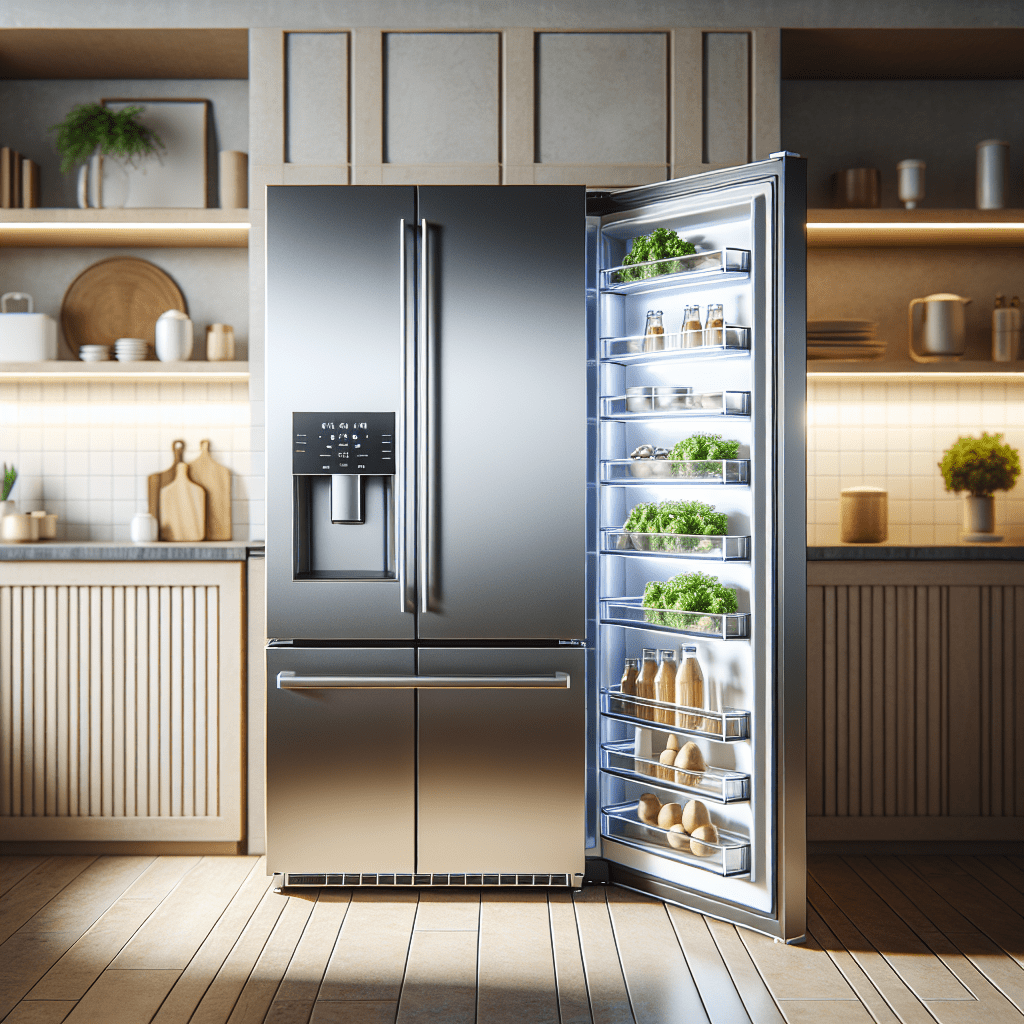 Refrigerators with Sliding Shelves for Easy Storage - BonPrix Électroménagers