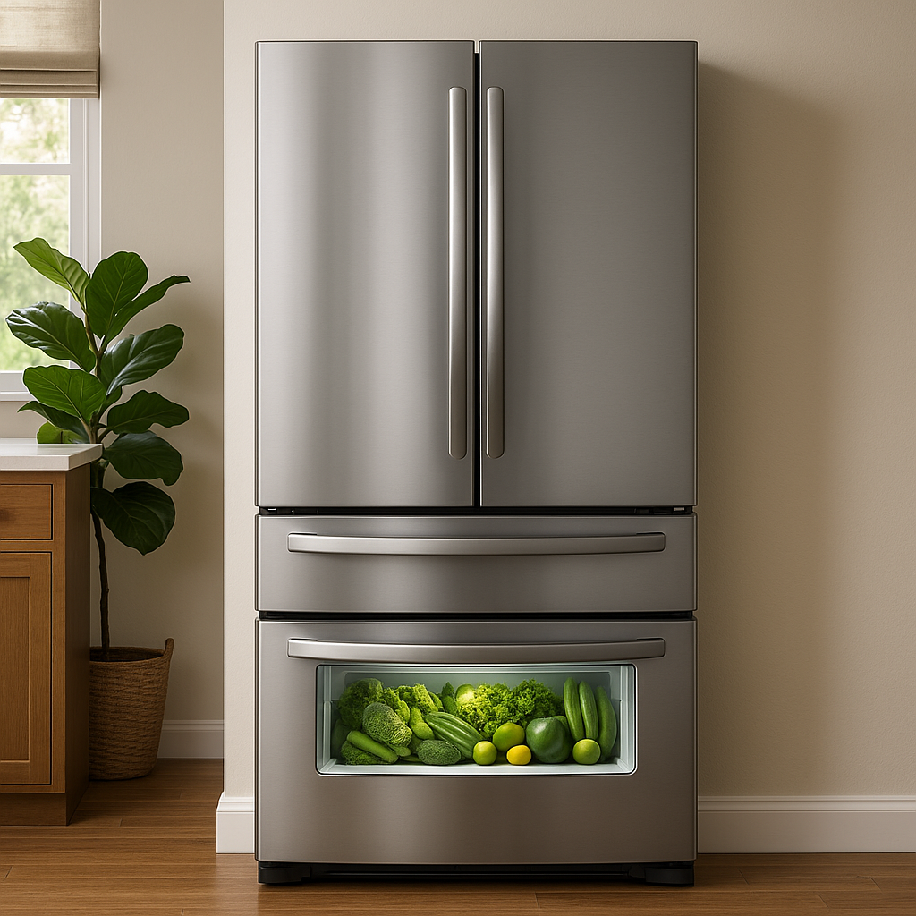 Refrigerators with special compartments for fresh food