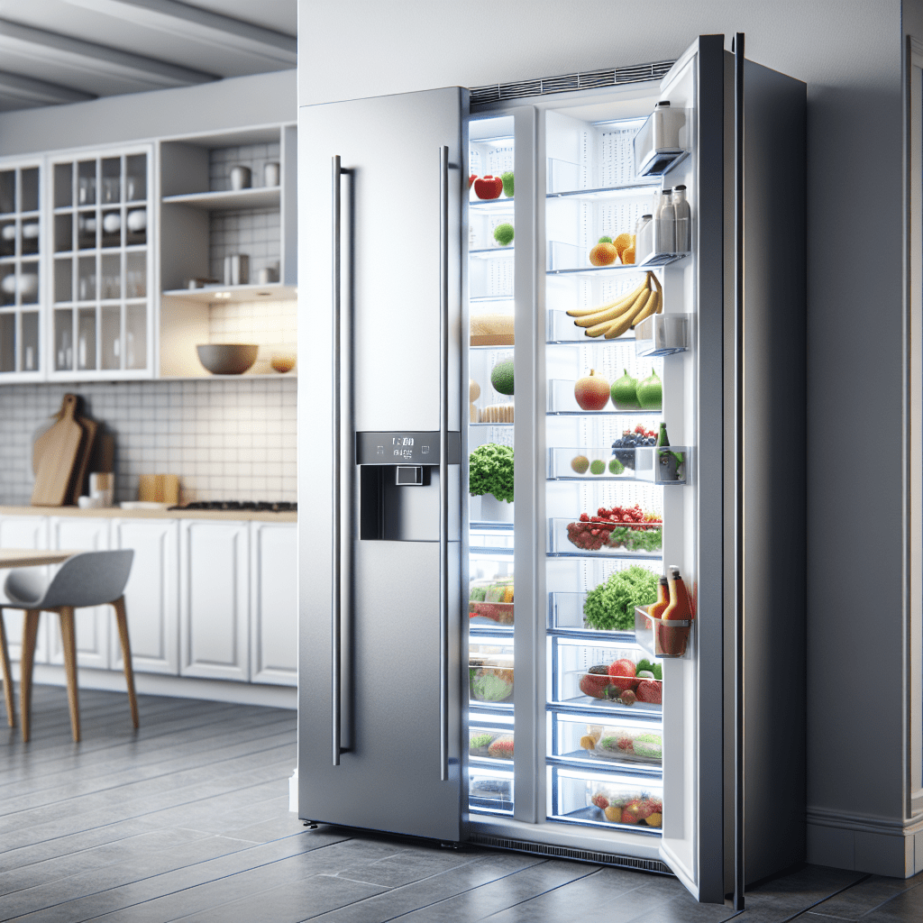 Refrigerators with specialized compartments for fresh and frozen food - BonPrix Électroménagers