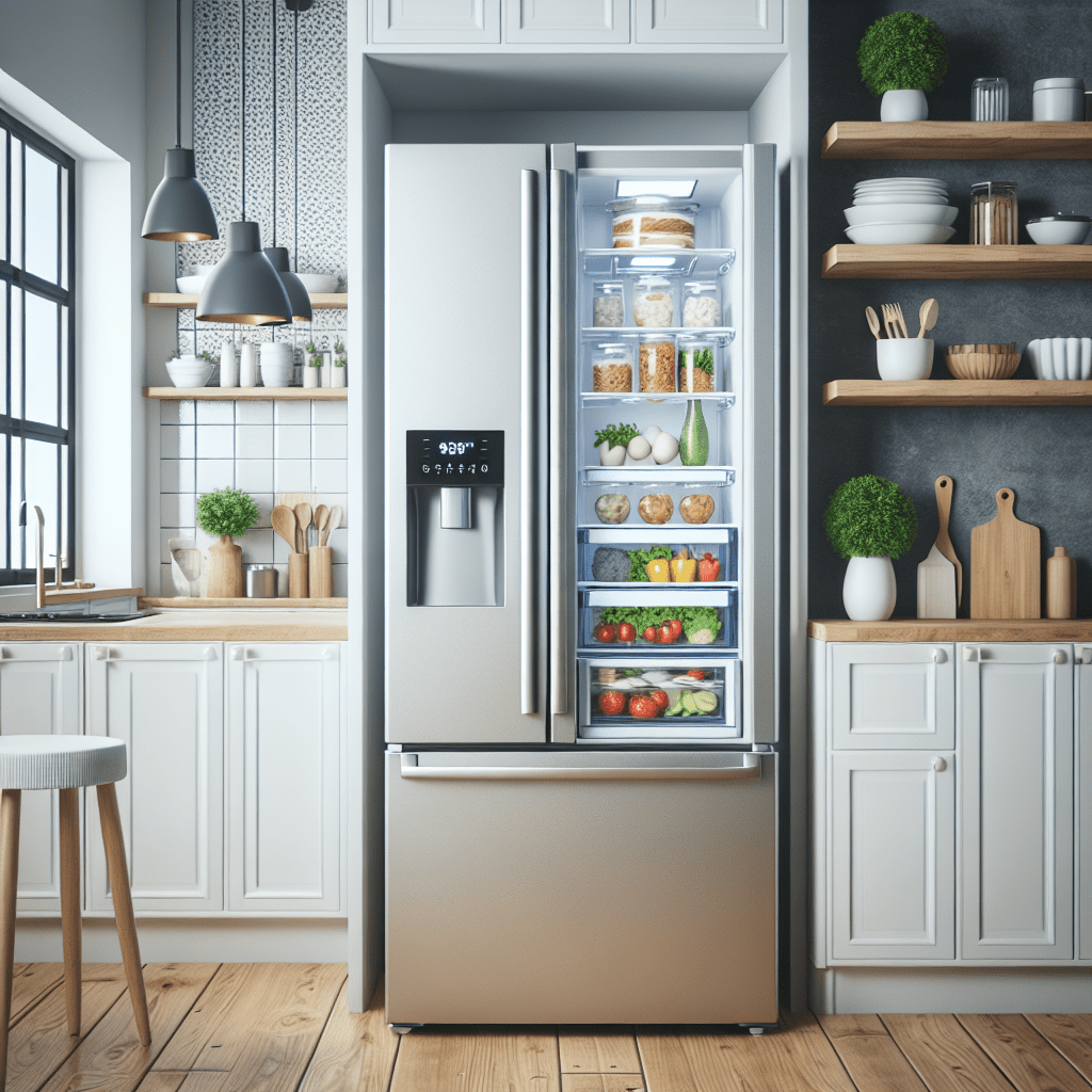 Refrigerators with specialized compartments for fresh and frozen food - BonPrix Électroménagers