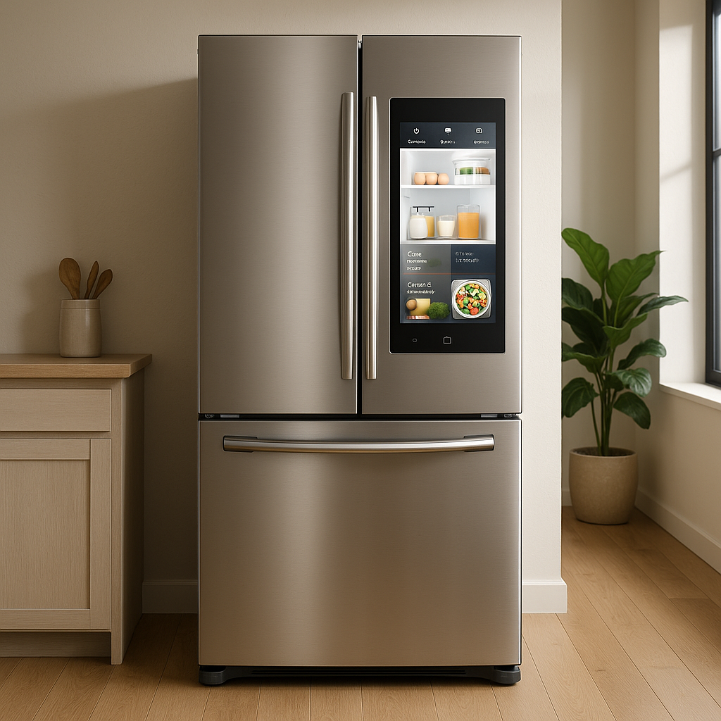Refrigerators with touch screens: intuitive food management