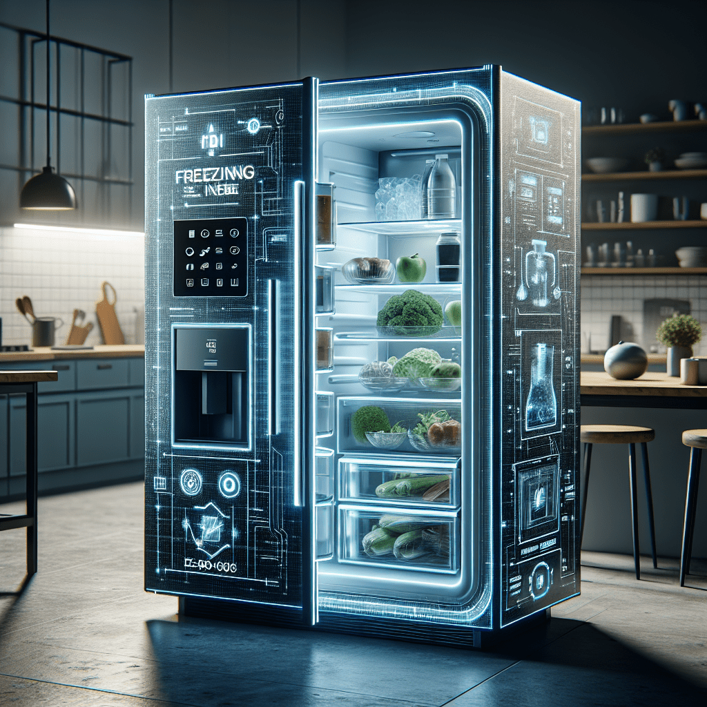 Refrigerators with Ultra-Fast Freezing Zones - BonPrix Électroménagers