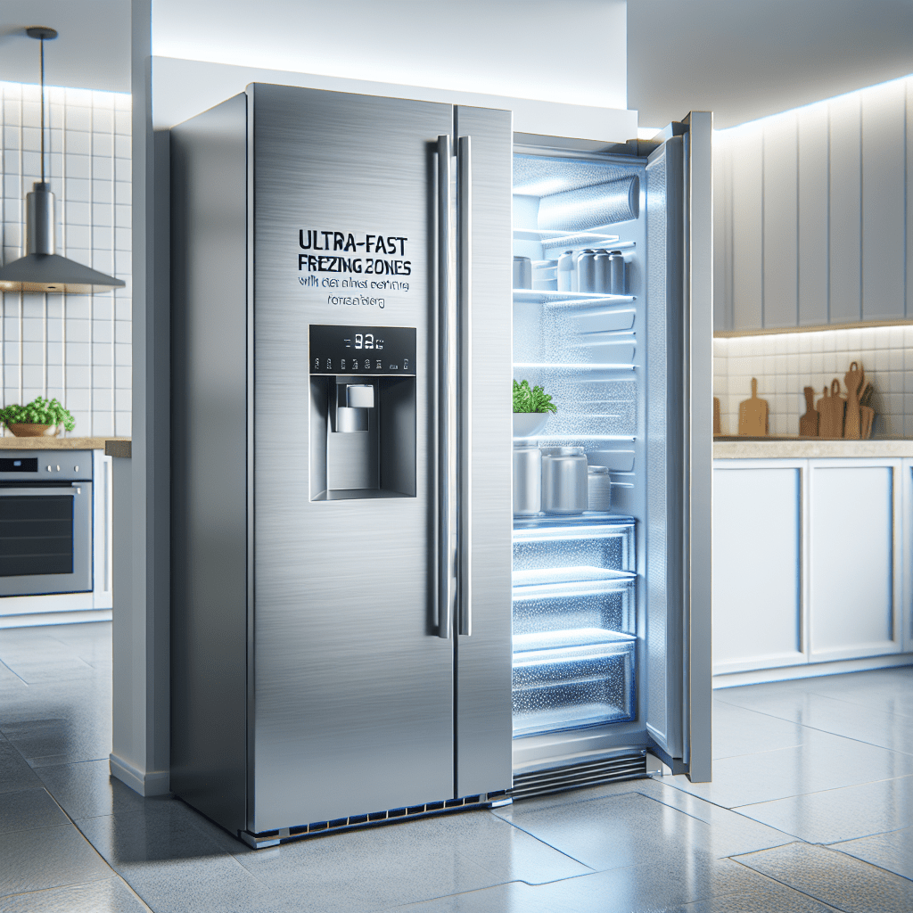 Refrigerators with Ultra-Fast Freezing Zones - BonPrix Électroménagers