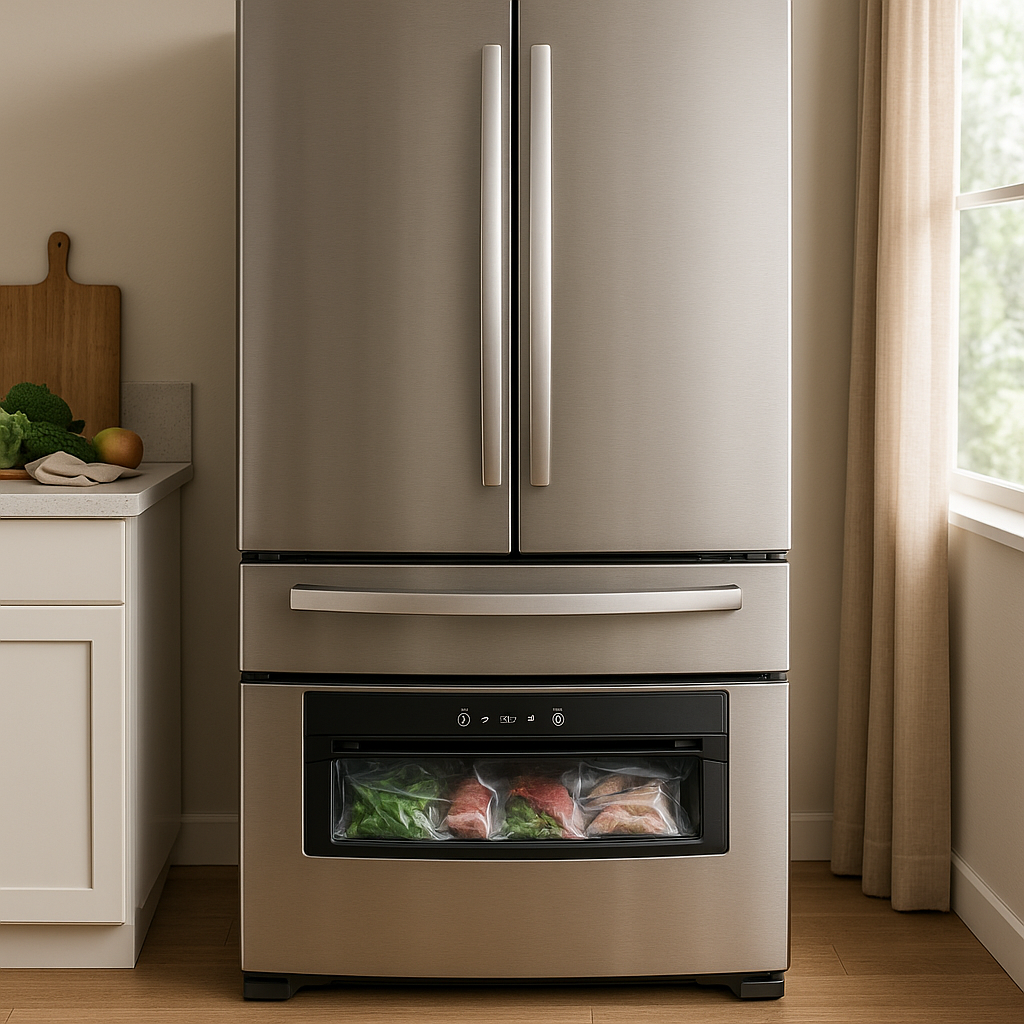 Refrigerators with Vacuum Sealing Technology for Better Preservation