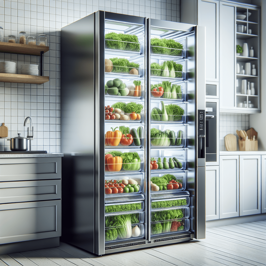 Refrigerators with vegetable compartments for better preservation - BonPrix Électroménagers