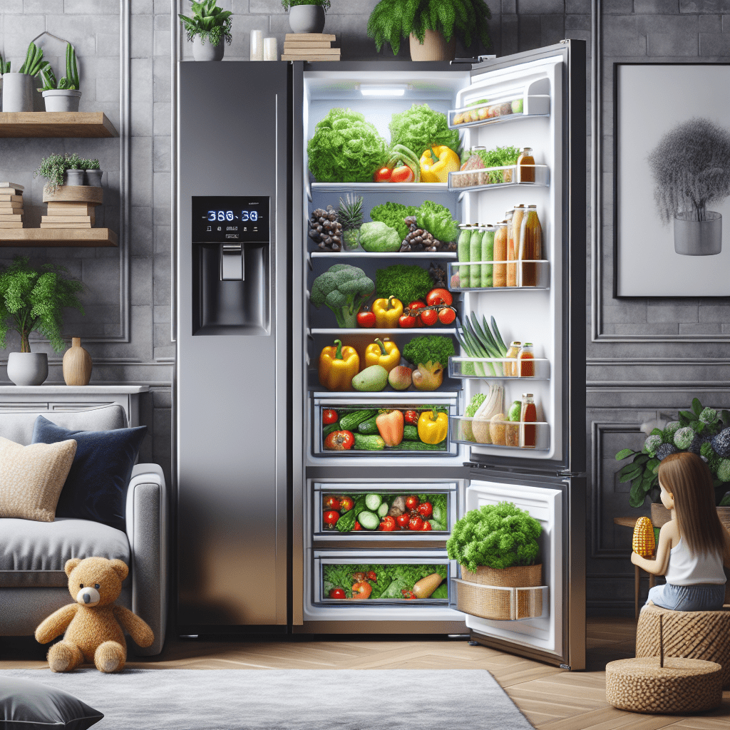 Refrigerators with Vegetable Compartments: Fresh Fruits and Veggies Always - BonPrix Électroménagers