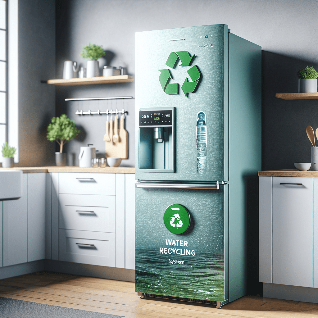 Refrigerators with Water Recycling Systems for Less Waste - BonPrix Électroménagers