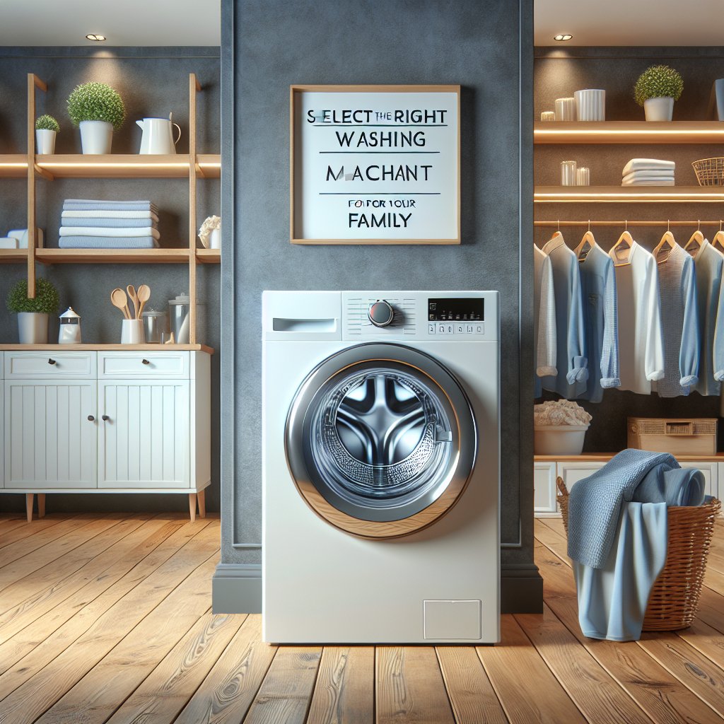 Selecting the Right Washing Machine Capacity for Your Family - BonPrix Électroménagers