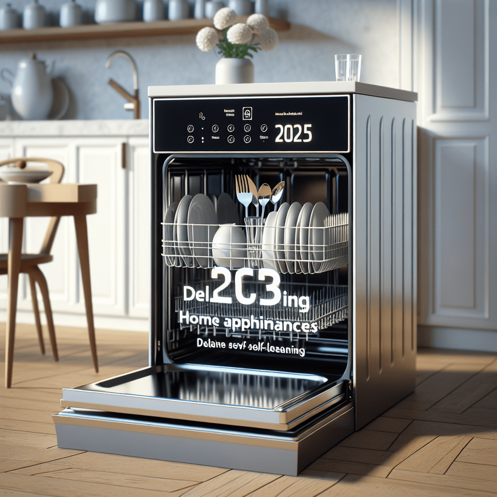 Self-Cleaning Dishwashers: A Revolution Coming in 2025 - BonPrix Électroménagers