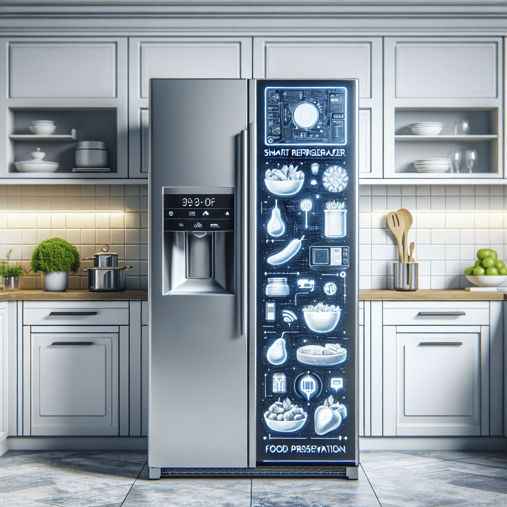 Smart Refrigerators: The Future of Food Preservation - BonPrix Électroménagers
