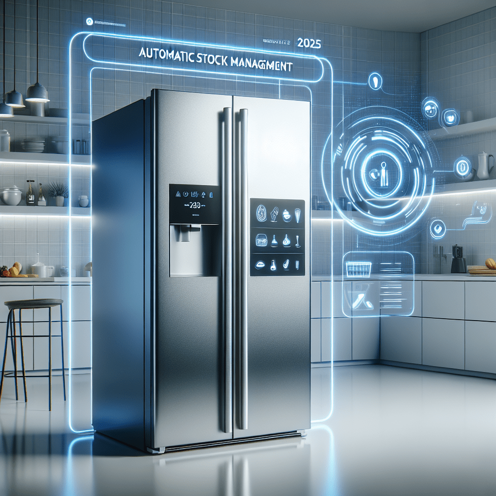 Smart Refrigerators with Automatic Stock Management in 2025 - BonPrix Électroménagers