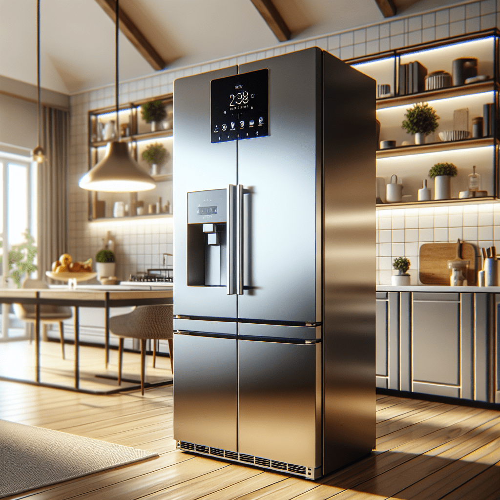Smart Refrigerators with Mobile Apps - BonPrix Électroménagers