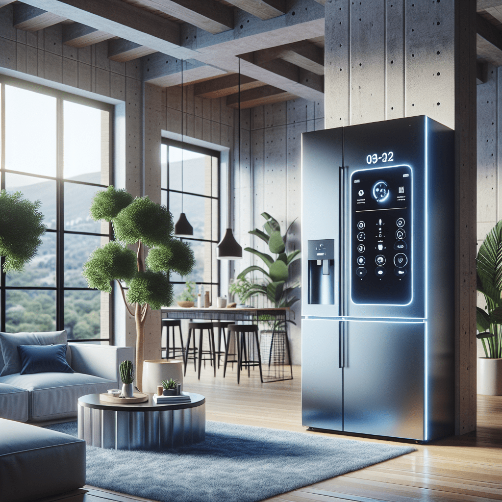 Smart Refrigerators with Mobile Apps - BonPrix Électroménagers