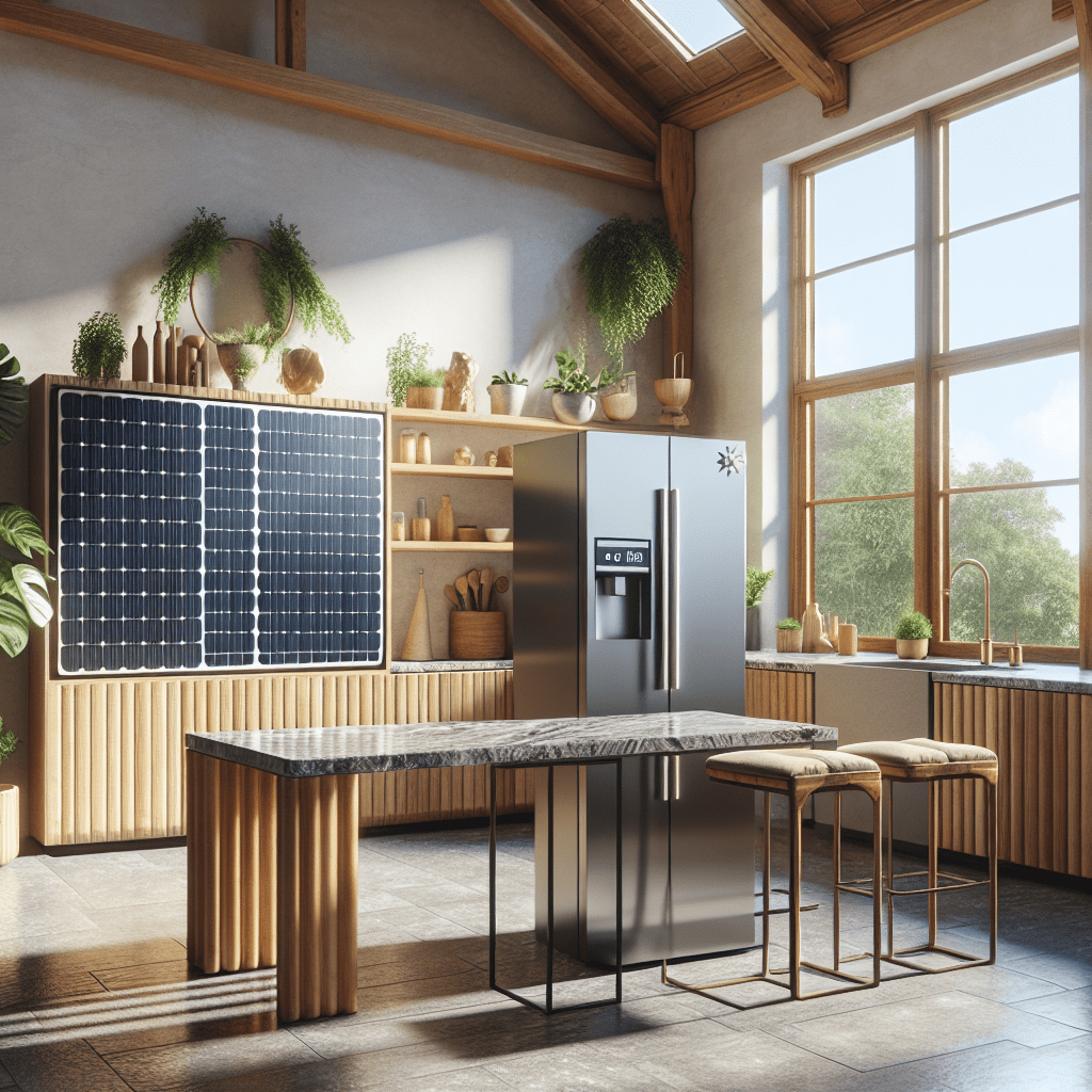 Solar-Powered Refrigerators: A Green Innovation to Discover - BonPrix Électroménagers
