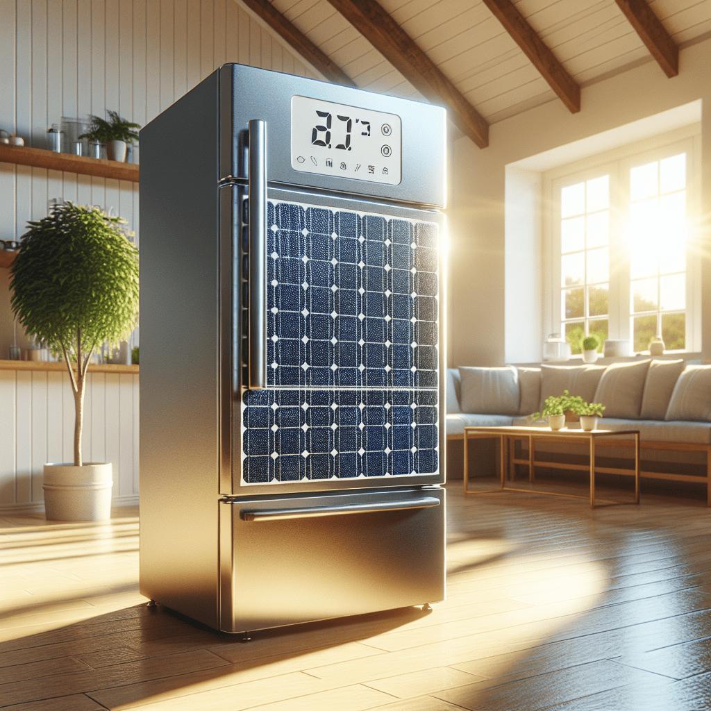 Solar-Powered Refrigerators: A Green Innovation to Discover - BonPrix Électroménagers