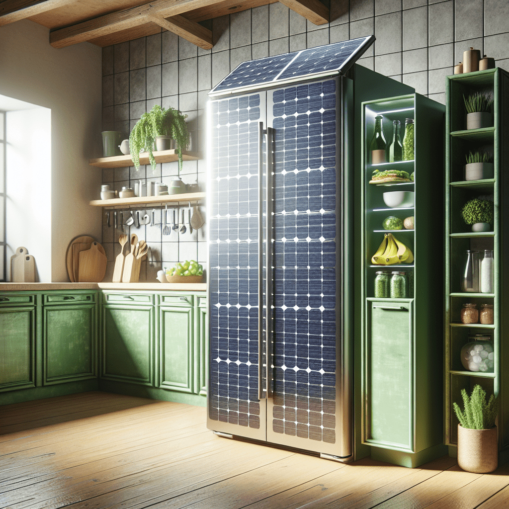 Solar-Powered Refrigerators: A Green Option for Your Kitchen - BonPrix Électroménagers