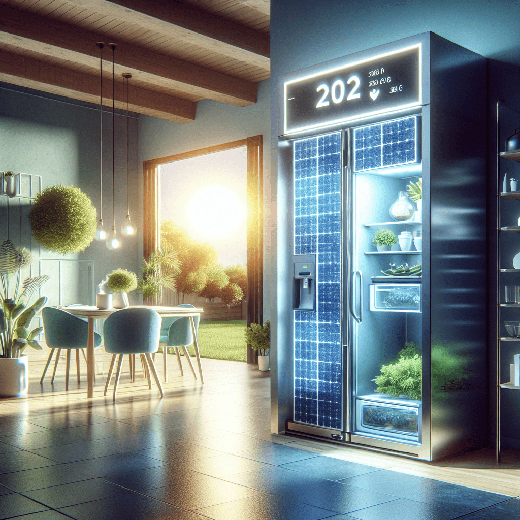 Solar-Powered Refrigerators: The Path to a Greener Home in 2025 - BonPrix Électroménagers