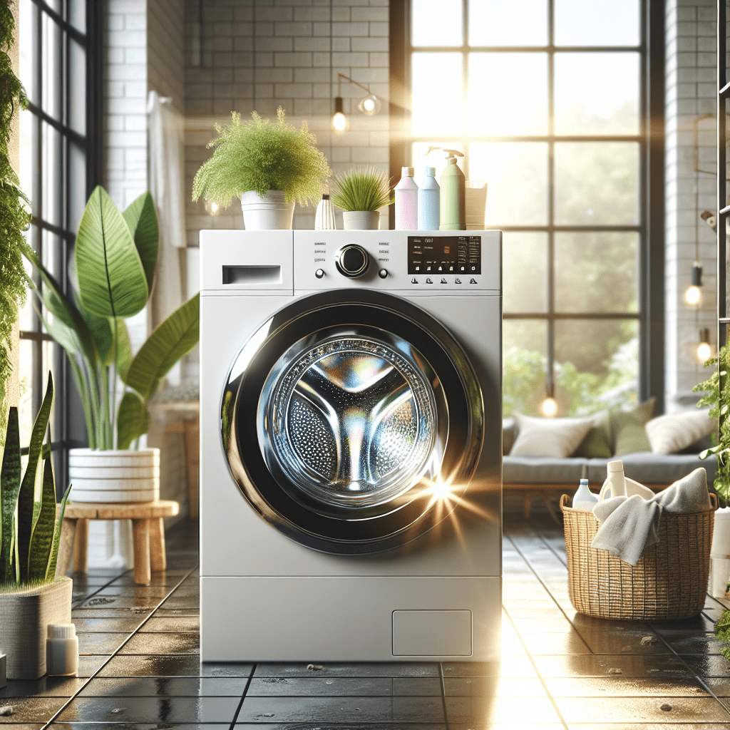 Steam Washing Machines: Deep Cleaning Without Chemicals - BonPrix Électroménagers