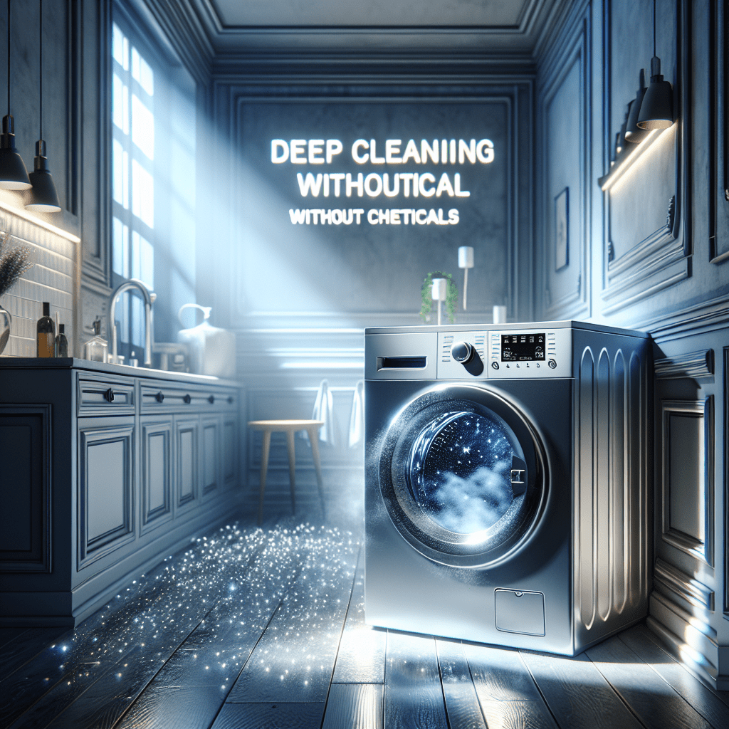 Steam Washing Machines: Deep Cleaning Without Chemicals - BonPrix Électroménagers
