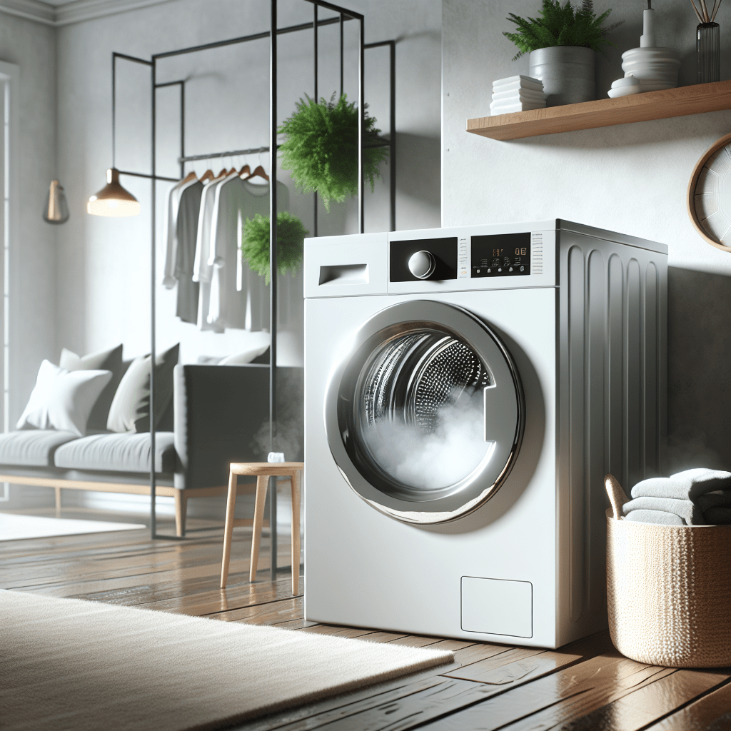 Steam Washing Machines: Deep Cleaning Without Chemicals - BonPrix Électroménagers
