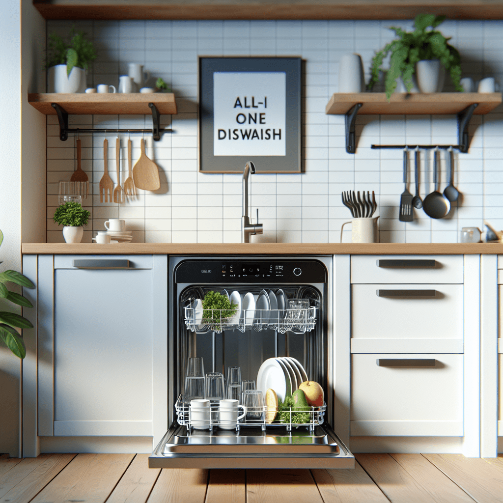 The advantages of all-in-one dishwashers for small kitchens - BonPrix Électroménagers