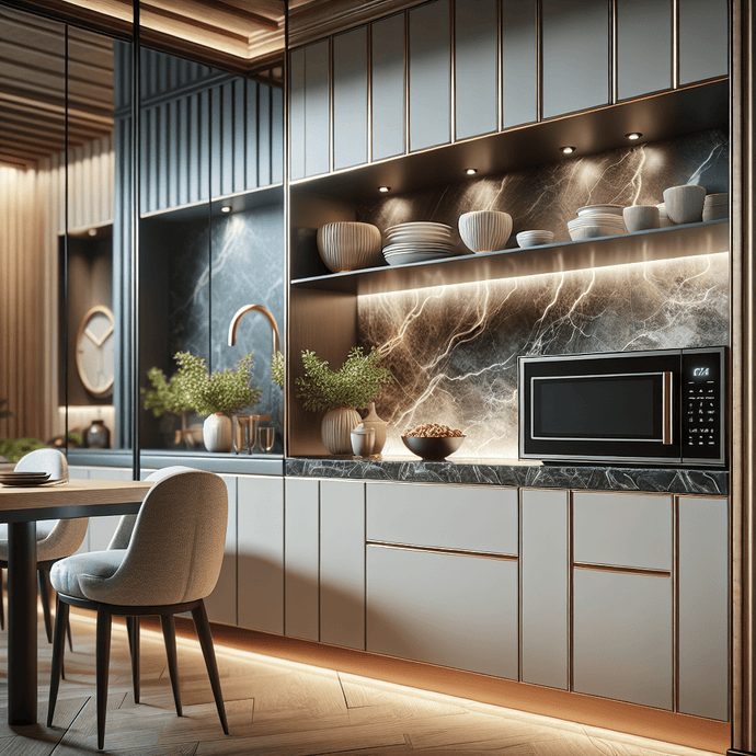 The advantages of built-in microwaves
