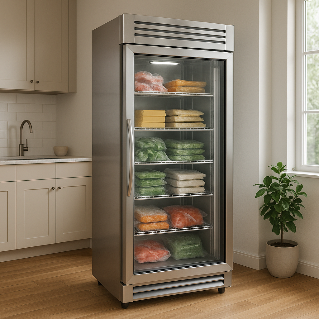 The advantages of glass door freezers