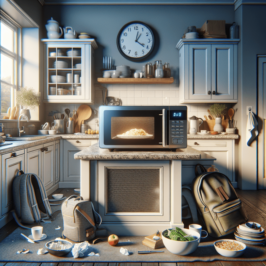 The advantages of quick-cooking microwaves for busy families - BonPrix Électroménagers