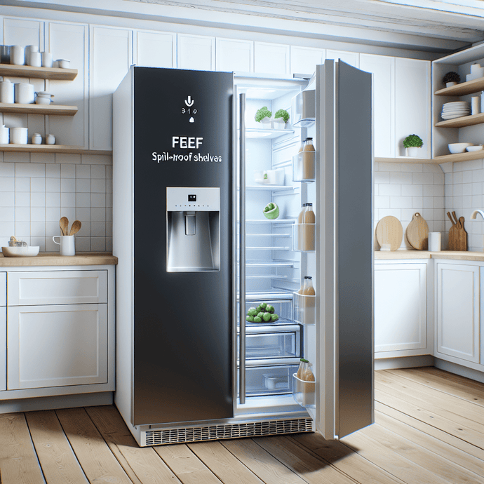 The advantages of refrigerators with spill-proof shelves