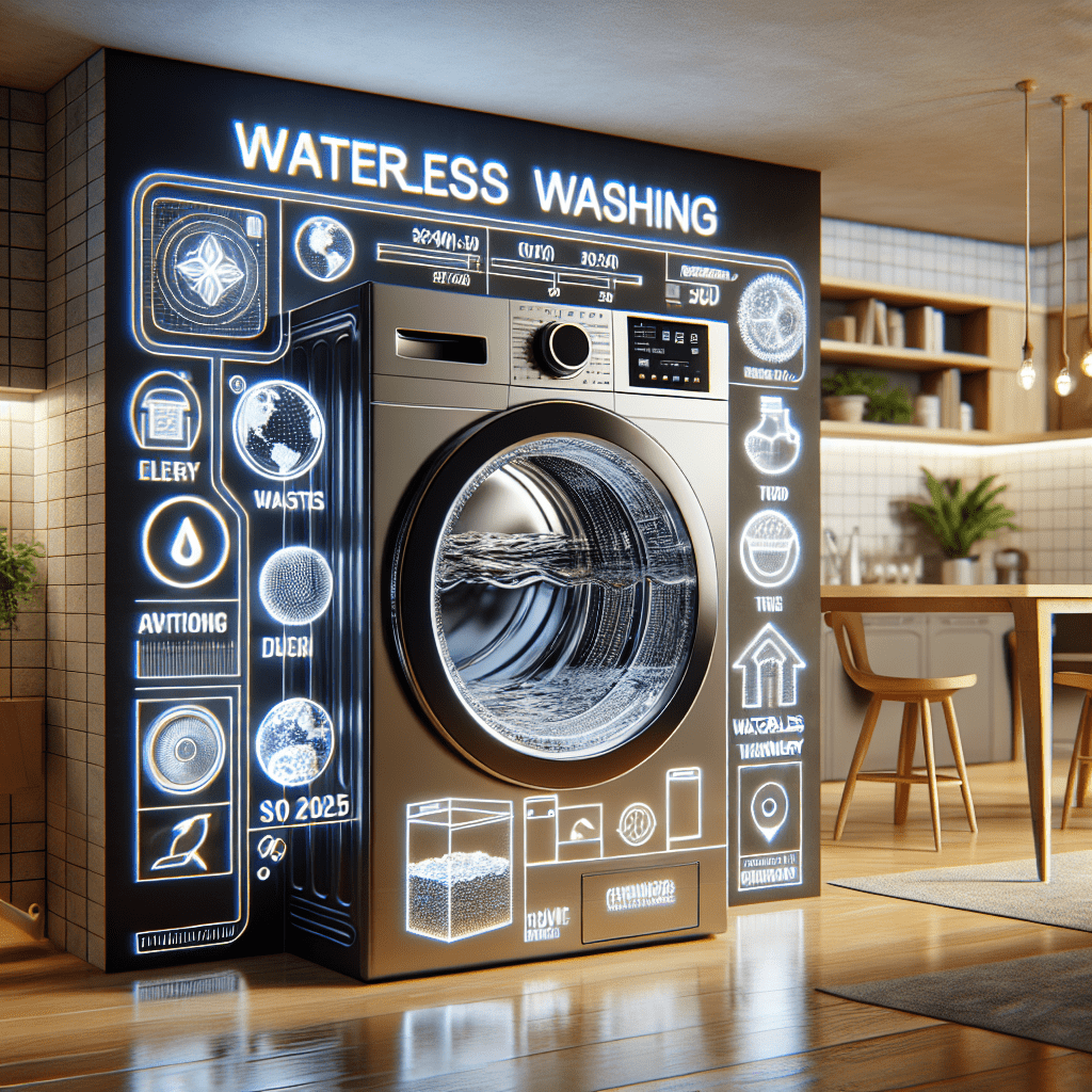 The Advantages of Waterless Washing Technology in Washers of 2025 - BonPrix Électroménagers