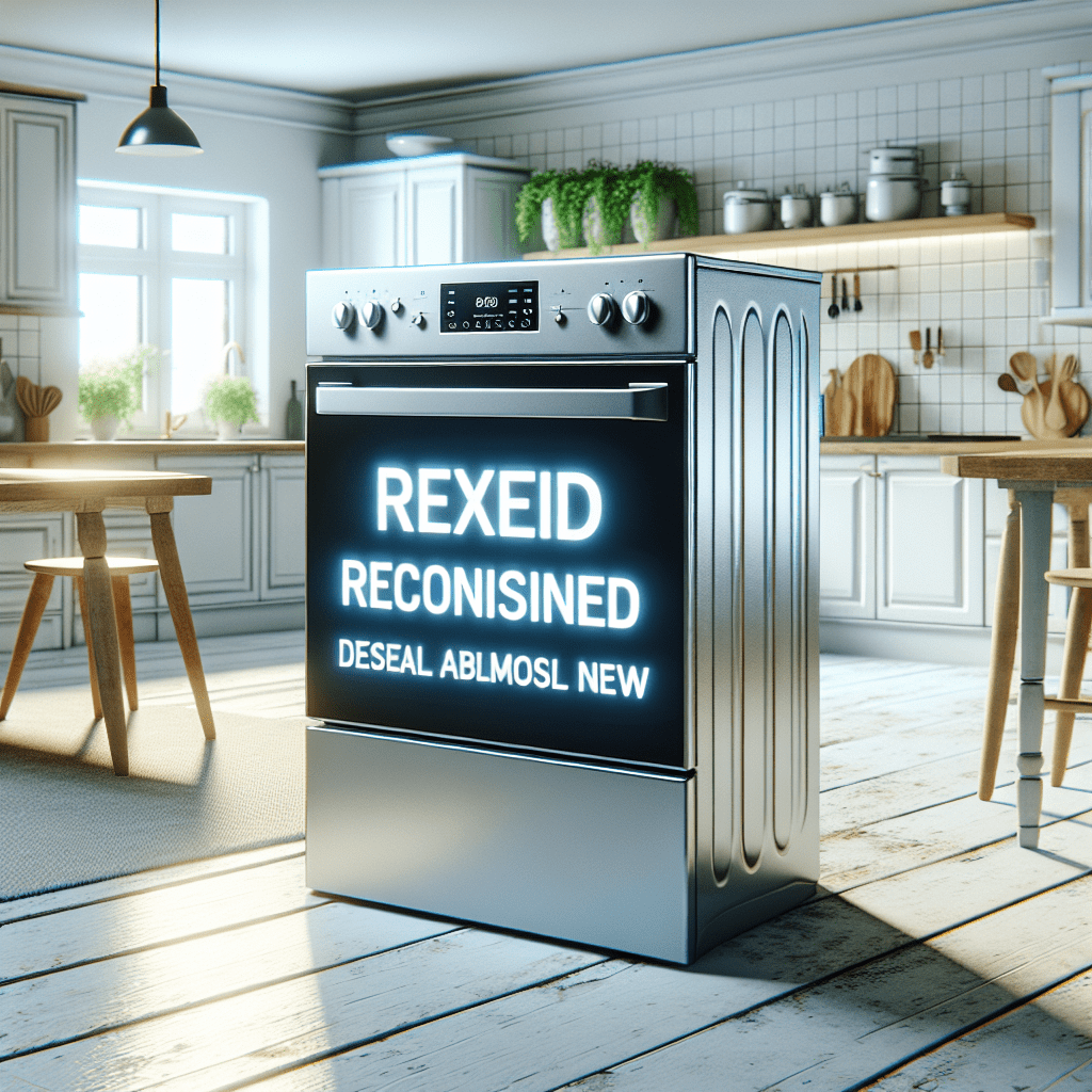 The Benefits of Buying Reconditioned Appliances - BonPrix Électroménagers