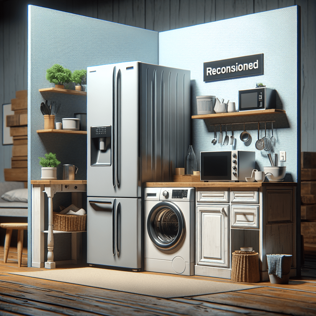 The Benefits of Buying Reconditioned Appliances