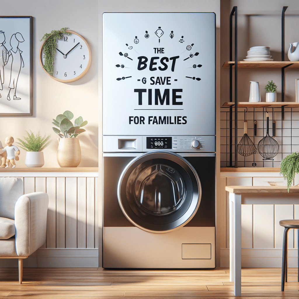 The best appliances to save time for families - BonPrix Électroménagers