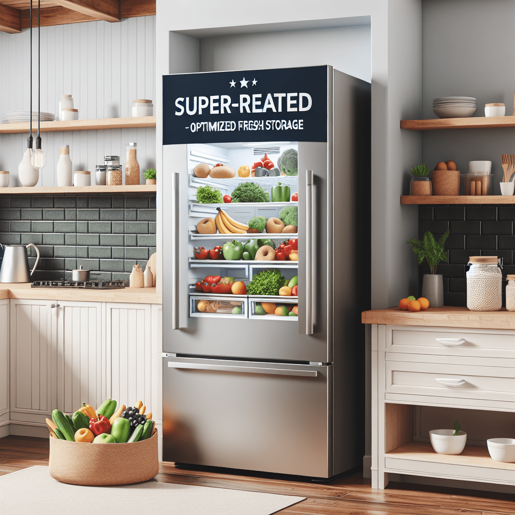 The Best Refrigerators for Optimized Fresh Food Storage - BonPrix Électroménagers