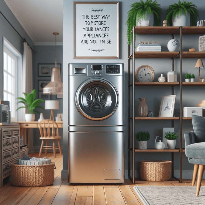 The Best Way to Store Your Appliances When Not in Use