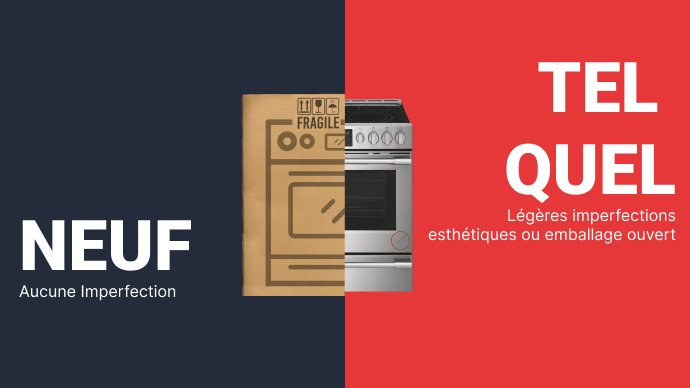 The differences between our New and Open Box - BonPrix Électroménagers